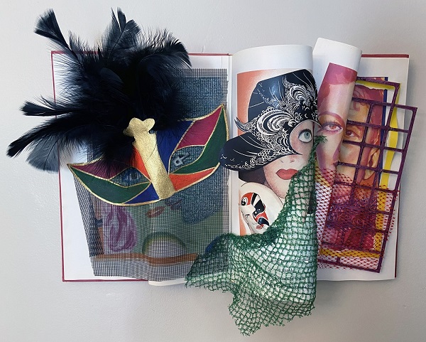 MaskorAid Altered Book by JManalo